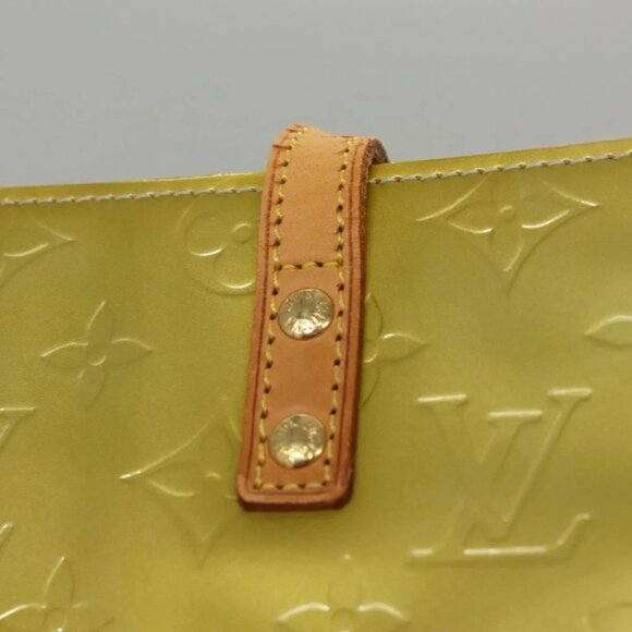 LOUIS VUITTON Monogram Vernis Reade MM Hand Bag Gris M91142 LV Auth 117778 - Picture 10 of 14